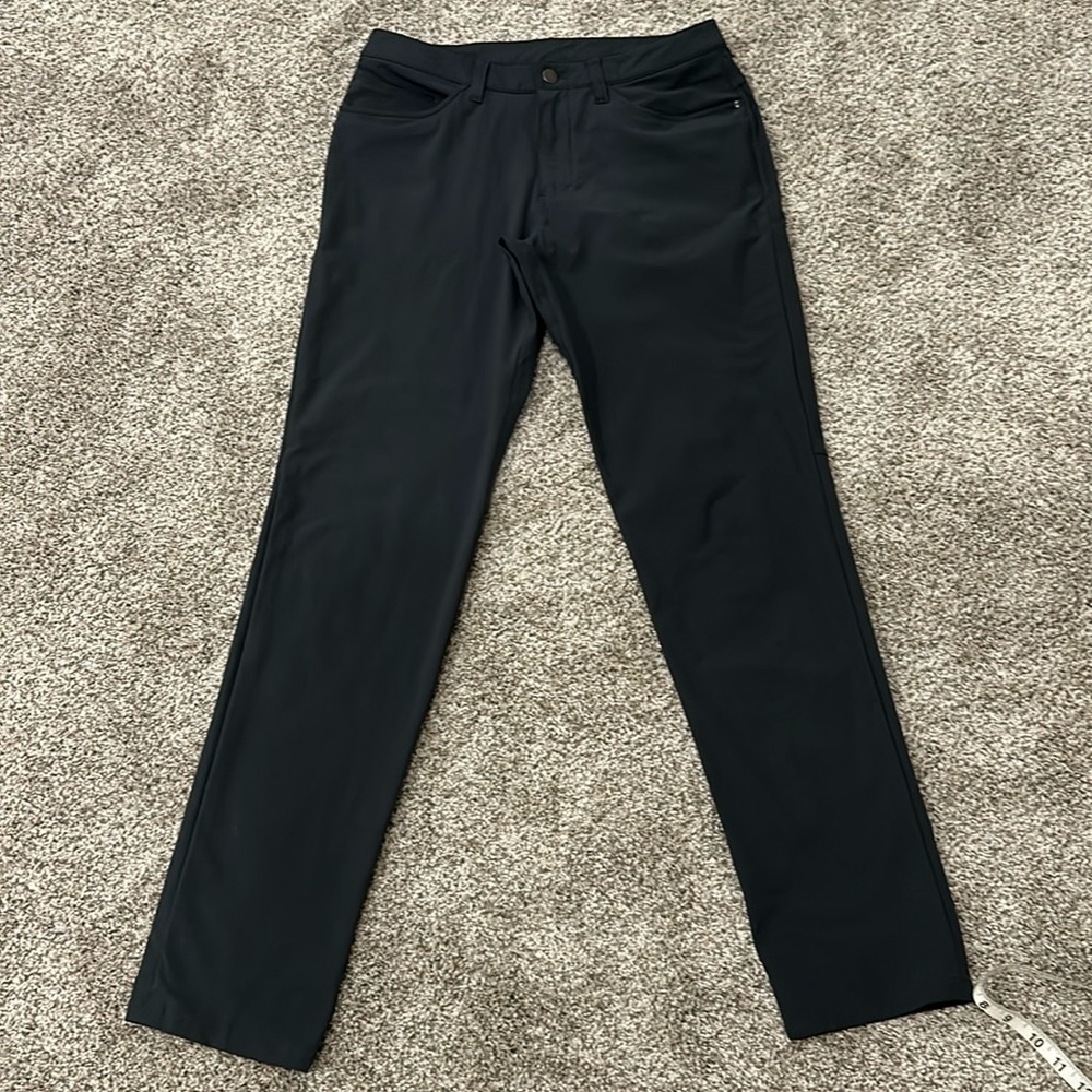 Lululemon ABC classic 30 32 blue grey pants warpstreme